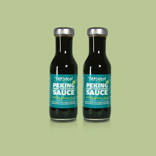 TAISHON PEKING SWEET AND SAVOURY SAUCE (VEGAN) TWIN PACK