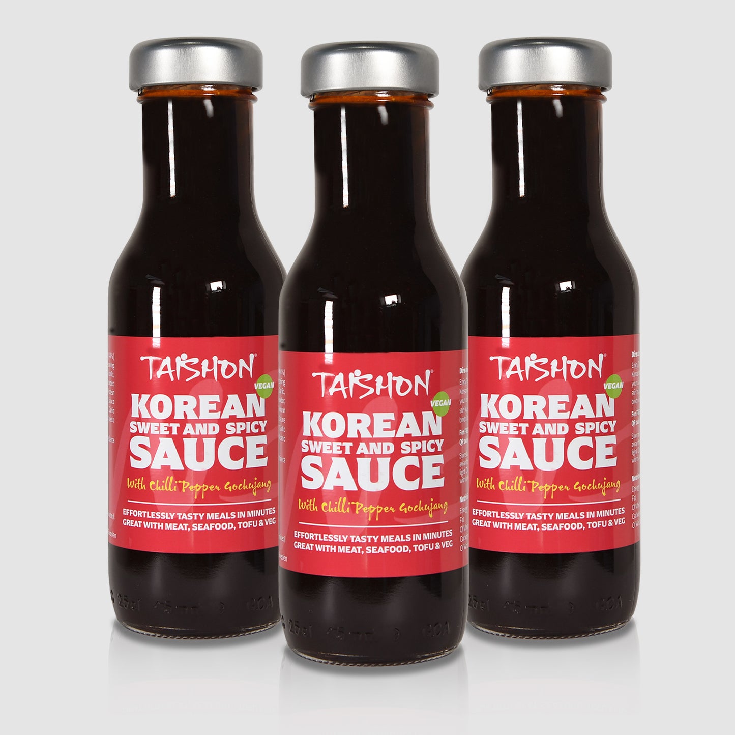 TAISHON KOREAN SWEET AND SPICY SAUCE (CASE OF THREE) (VEGAN)