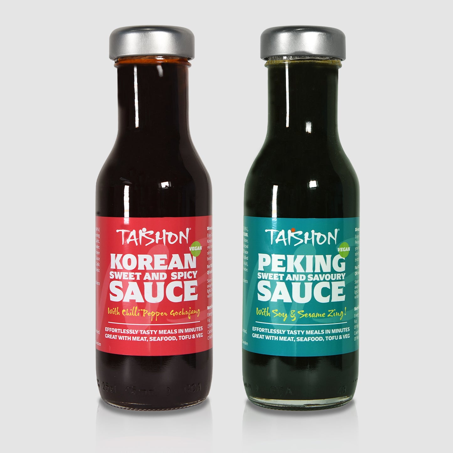 TAISHON PEKING AND KOREAN SAUCE TWIN PACK (VEGAN)