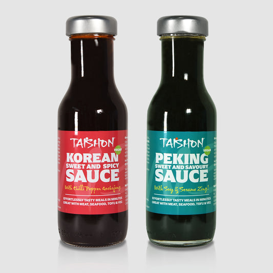 TAISHON PEKING AND KOREAN SAUCE TWIN PACK (VEGAN)