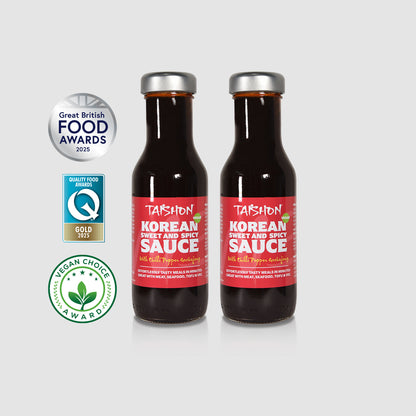 TAISHON KOREAN SWEET AND SPICY SAUCE (VEGAN) TWIN PACK