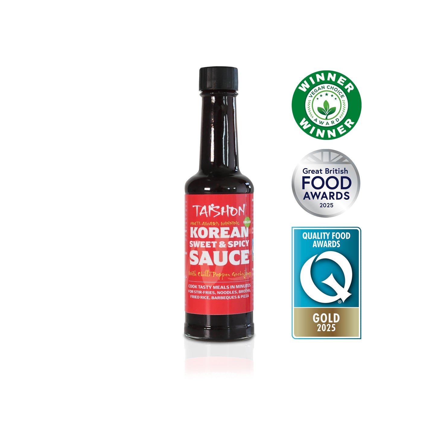 TAISHON KOREAN SWEET AND SPICY SAUCE (VEGAN) 202g Bottle - NEW!