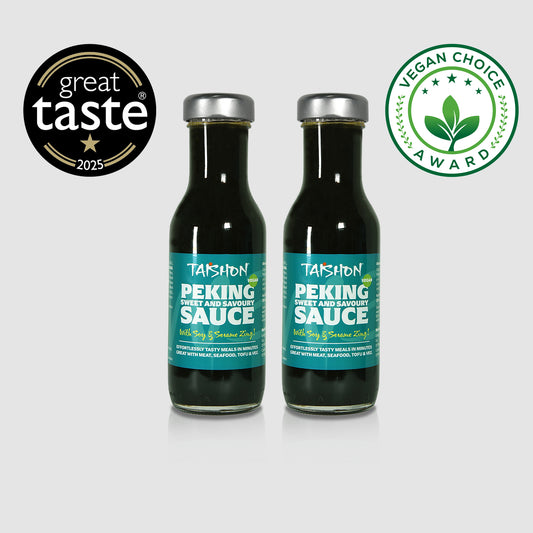 TAISHON PEKING SWEET AND SAVOURY SAUCE (VEGAN) TWIN PACK