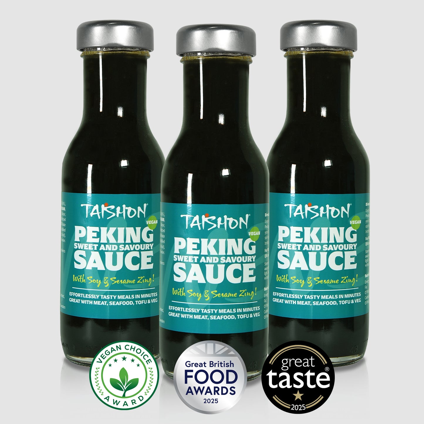 TAISHON PEKING SWEET AND SAVOURY SAUCE (CASE OF THREE) (VEGAN)